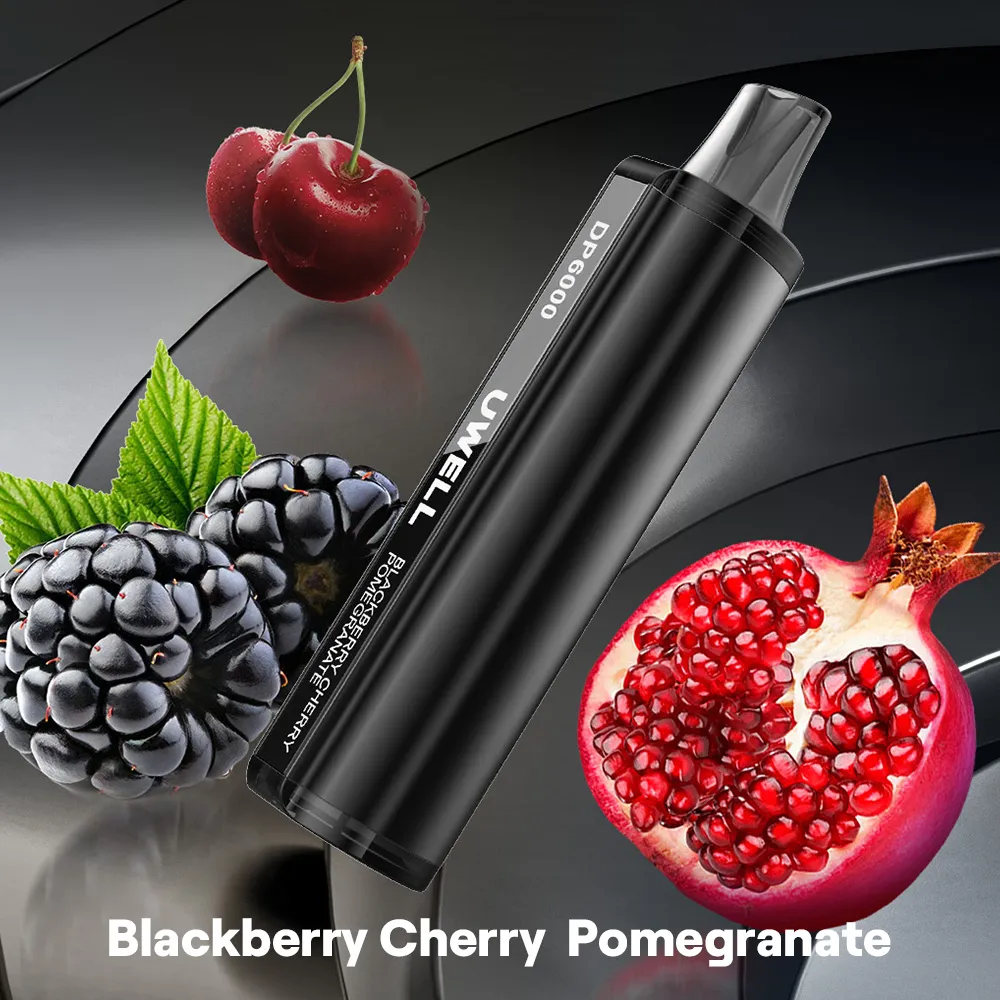 Uwell 6000 Blackberry-Cherry-Pomegranate | VapeWellAus