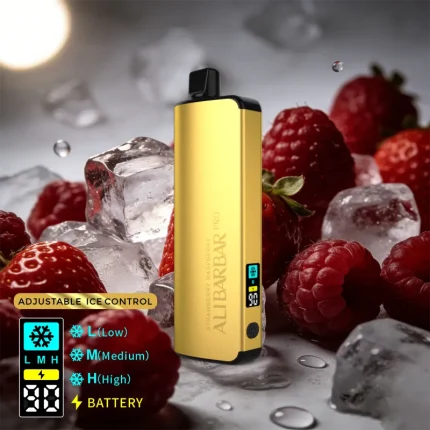 ALIBARBAR PRO 12000 Ice Adjust Strawberry Raspberry | VapeWellAus